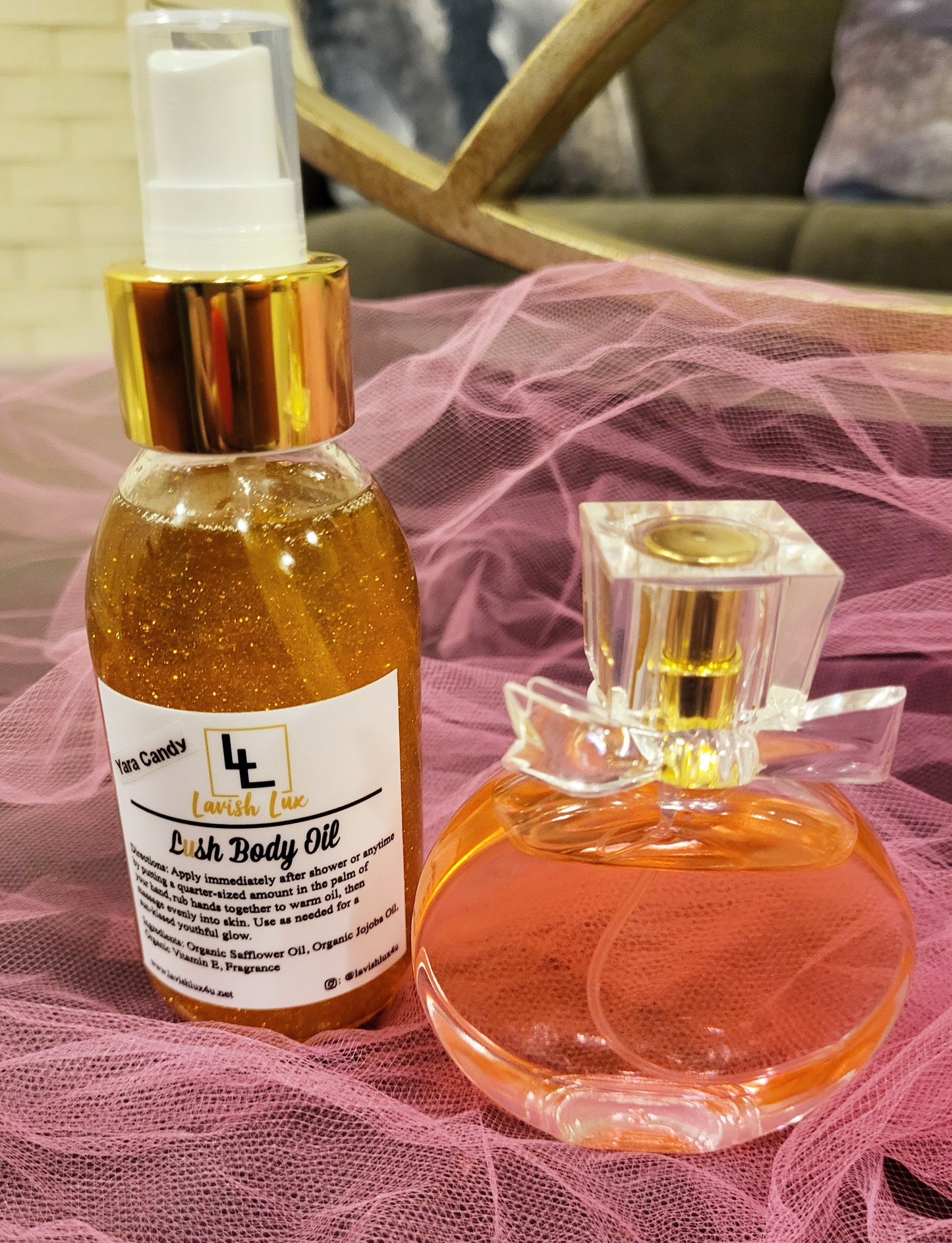 VIP Lush Body Oil & Fragrance Set - Inspired by Yara Candy