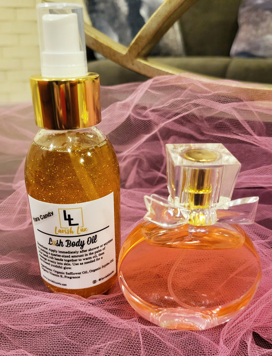 VIP Lush Body Oil & Fragrance Set - Inspired by Yara Candy