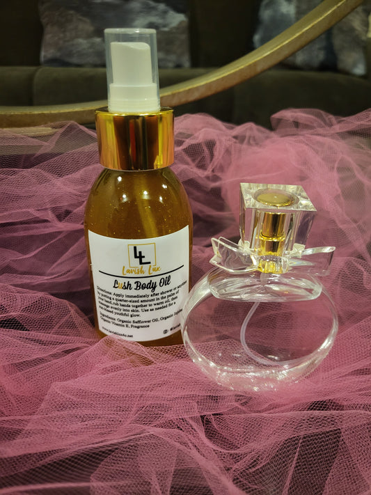 VIP Lush Body Oil & Fragrance Set - Inspired by Baccarat